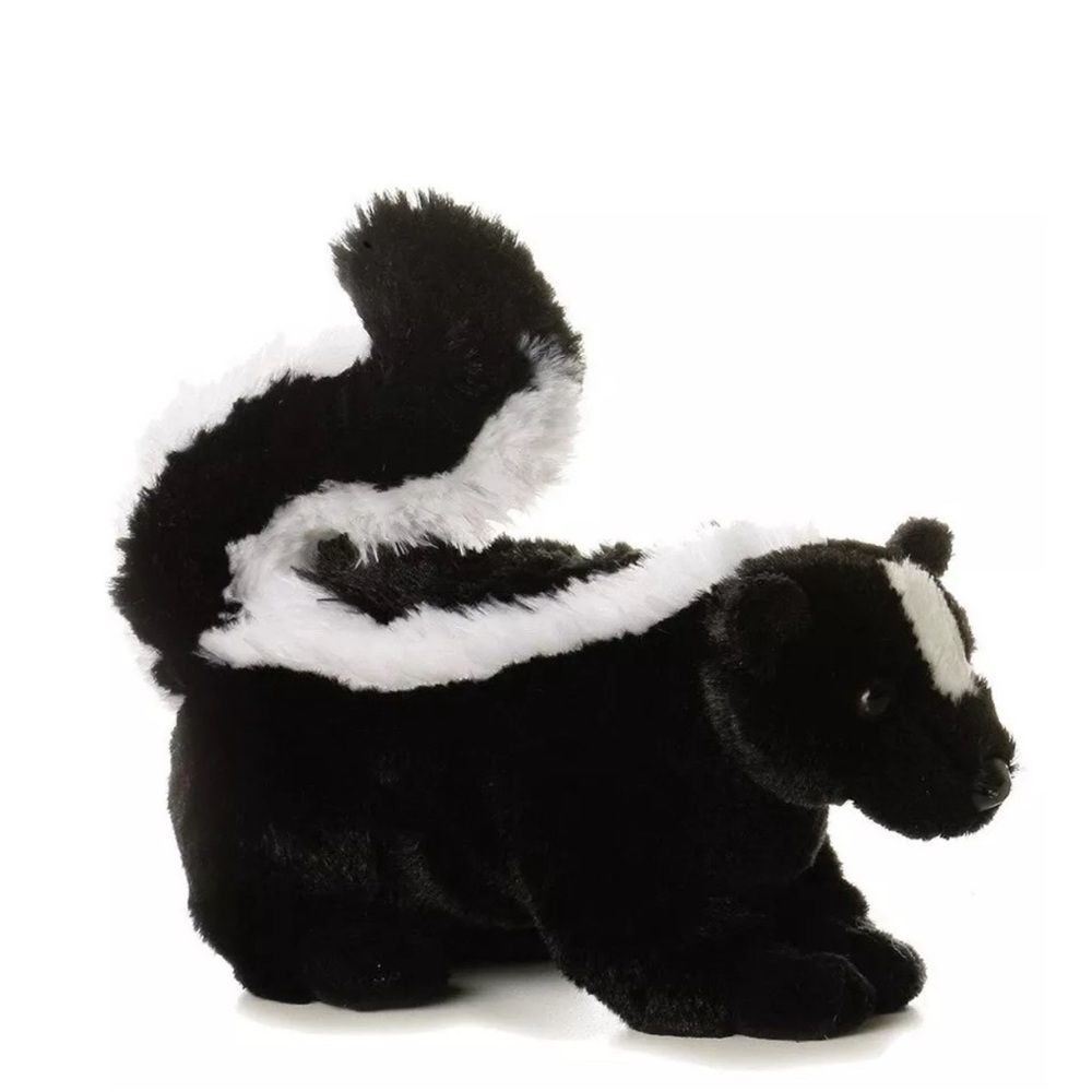 Aurora World Plush Mini Flopsie LIL’ SACHET the Skunk 8” New With Tags Stuffed